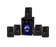 Home Theater Bluetooth 5.1 Goldwood - Som Surround com Tela LED