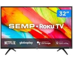 Smart TV Semp 32" LED HD Roku R6500